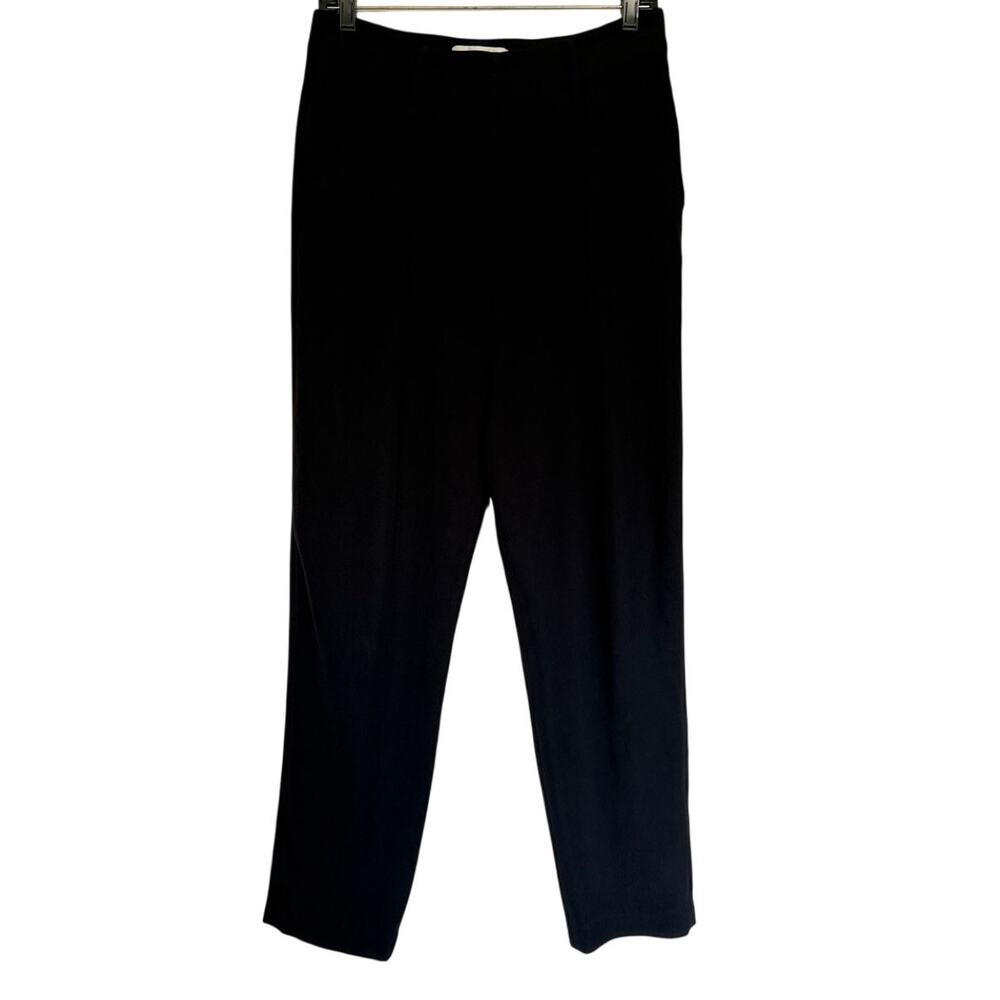 Zimmermann Crepe Pleated Trouser Pants - Size 1 - Black